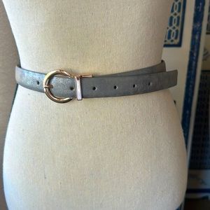 Reversible Silver/Gold Belt